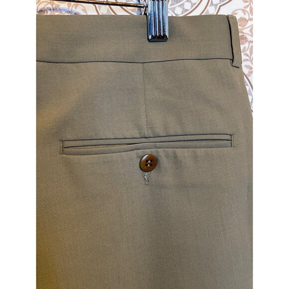 Hugo Boss Mens Olive Green Dress Pants Size 38R - Picture 10 of 11